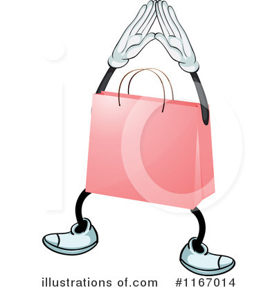 Shopping Bag Clipart #1167014 - Illustration by Graphics RF