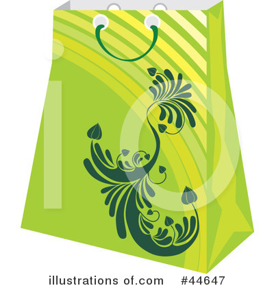Shopping Bag Clipart #44649 - Illustration by MilsiArt