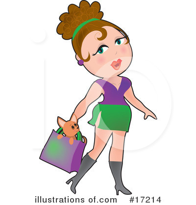 Purse Clipart #17214 by Maria Bell