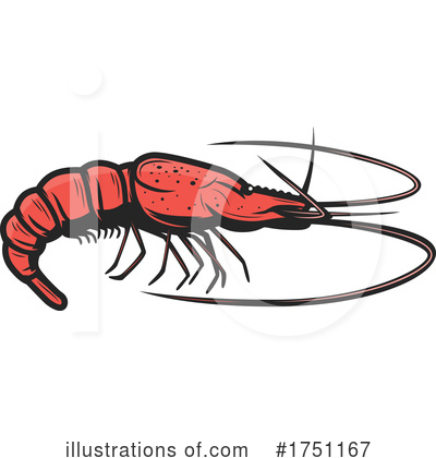 Shrimps Clipart #1751167 by Vector Tradition SM
