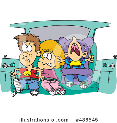Royalty-Free (RF) Siblings Clipart Illustration by toonaday - Stock Sample #438545