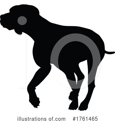 Royalty-Free (RF) Silhouette Clipart Illustration by AtStockIllustration - Stock Sample #1761465