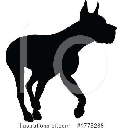 Royalty-Free (RF) Silhouette Clipart Illustration by AtStockIllustration - Stock Sample #1775288