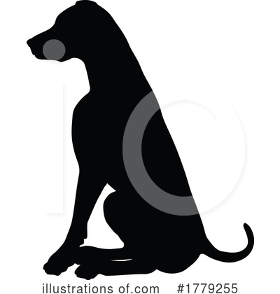 Royalty-Free (RF) Silhouette Clipart Illustration by AtStockIllustration - Stock Sample #1779255