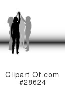 Silhouetted People Clipart #28624 by KJ Pargeter