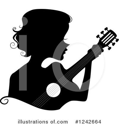 Silhouetted Woman Clipart #1242664 by BNP Design Studio