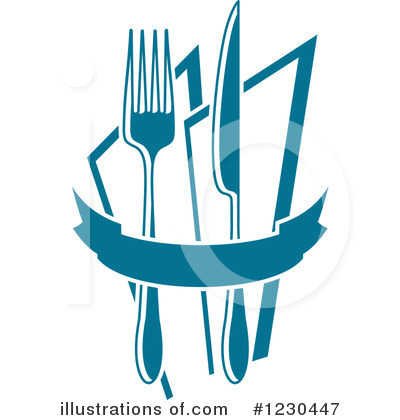 Catering Clipart #1230447 by Vector Tradition SM
