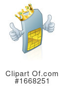 Sim Card Clipart #1668251 by AtStockIllustration