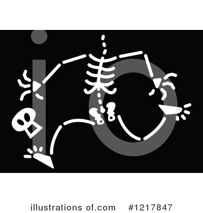 Skeleton Clipart #1217847 by Zooco
