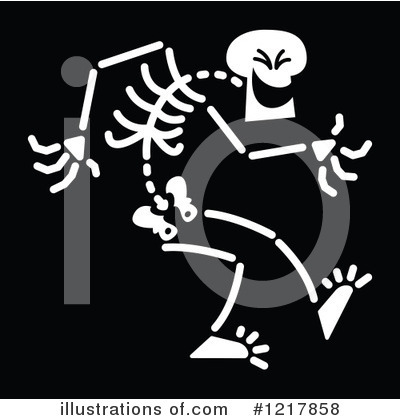 Skeleton Clipart #1217858 by Zooco