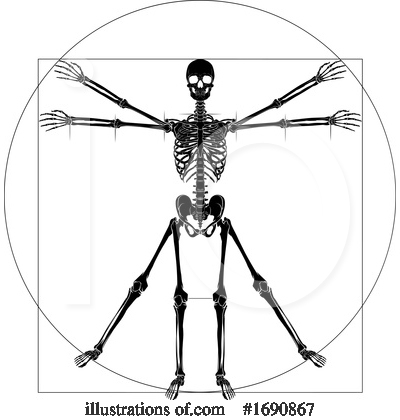 Vitruvian Man Clipart #1690867 by AtStockIllustration