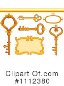 Skeleton Keys Clipart #1112380 by BNP Design Studio