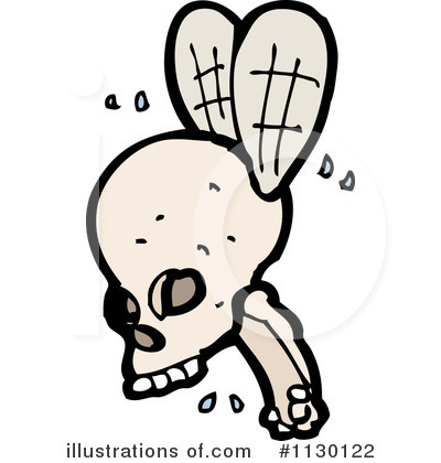 Royalty-Free (RF) Skull Clipart Illustration by lineartestpilot - Stock Sample #1130122