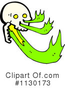 Skull Clipart #1130173 by lineartestpilot