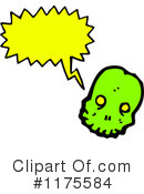 Skull Clipart #1175584 by lineartestpilot