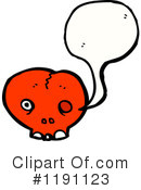 Skull Clipart #1191123 by lineartestpilot