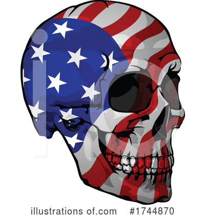 Skull Clipart #1744870 by dero