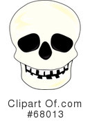 Skull Clipart #68013 by Pams Clipart