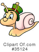 Snail Clipart #35124 by dero