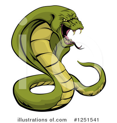 Cobra Clipart #1251541 by AtStockIllustration