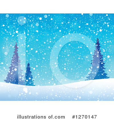 Royalty-Free (RF) Snow Clipart Illustration by visekart - Stock Sample #1270147