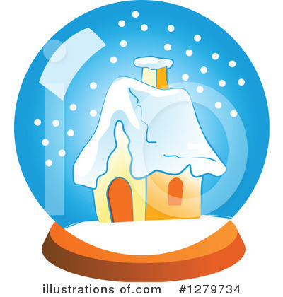 Snow Globe Clipart #1279734 by Vector Tradition SM