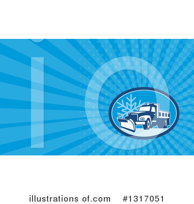 Royalty-Free (RF) Snow Plow Clipart Illustration by patrimonio - Stock Sample #1317051