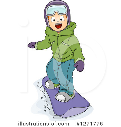 Snowboarding Clipart #1271776 by BNP Design Studio