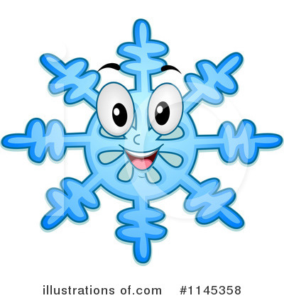 Snowflakes Clipart #1145358 by BNP Design Studio