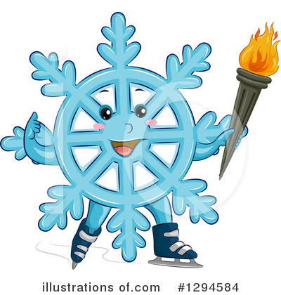 Snowflakes Clipart #1294584 by BNP Design Studio