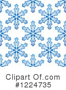 Snowflakes Clipart #1224735 by Vector Tradition SM