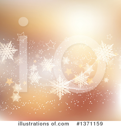 Snowflake Clipart #1371159 by KJ Pargeter