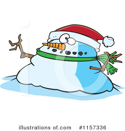 Snowman Clipart #1157336 by toonaday