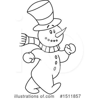 Snowman Clipart #1511857 by yayayoyo