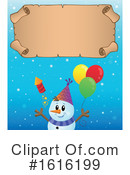 Snowman Clipart #1616199 by visekart