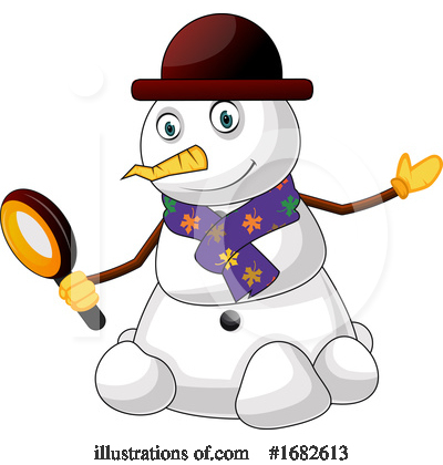 Snowman Clipart #1682613 by Morphart Creations