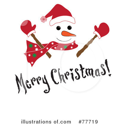 Snowman Clipart #77719 by Pams Clipart