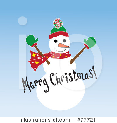 Snowman Clipart #77721 by Pams Clipart