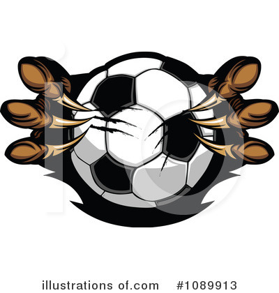 Soccer Ball Clipart #1089913 by Chromaco