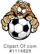 Soccer Clipart #1114826 by Chromaco