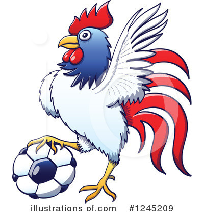 Football Clipart #1245209 by Zooco