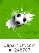 Soccer Clipart #1248787 by KJ Pargeter