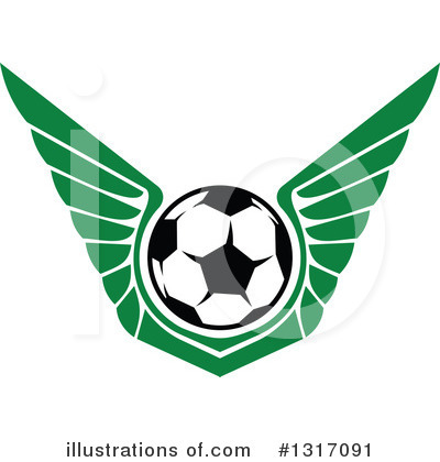 Soccer Clipart #1317091 by Vector Tradition SM