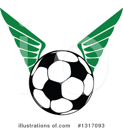 Soccer Clipart #1317093 by Vector Tradition SM