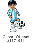 Soccer Clipart #1371631 by Clip Art Mascots