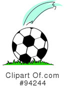 Soccer Clipart #94244 by Pams Clipart