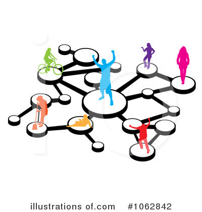 Social Network Clipart #1062842 by Arena Creative