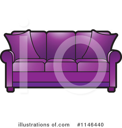 Sofa Clipart #1146440 by Lal Perera