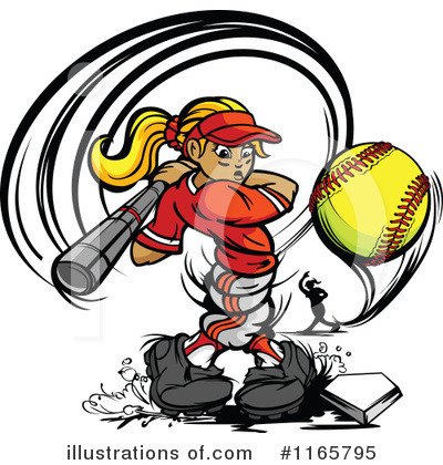 Baseball Bat Clipart #1165795 by Chromaco