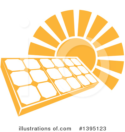 Solar Power Clipart #1395123 by AtStockIllustration